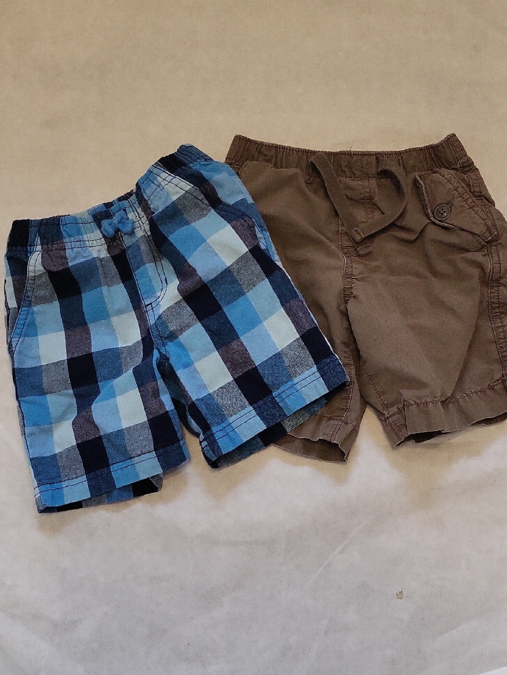 Two pair of boy's shorts
